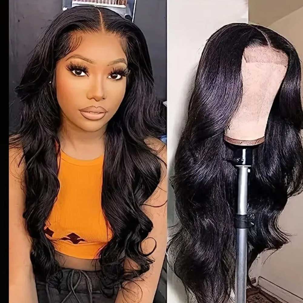 4x4 Body Wave Lace Wig - 100% Human Hair