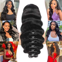 4x4 Body Wave Lace Wig - 100% Human Hair