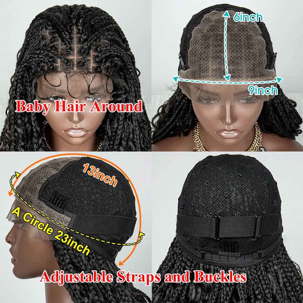 32 Inches Braid Elegance and Versatility with Our Synthetic Lace Front Braided Wig Collection, Braided 9x6 Lace Front Wigs