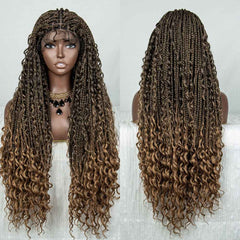 32 Inches Braid Elegance and Versatility with Our Synthetic Lace Front Braided Wig Collection, Braided 9x6 Lace Front Wigs