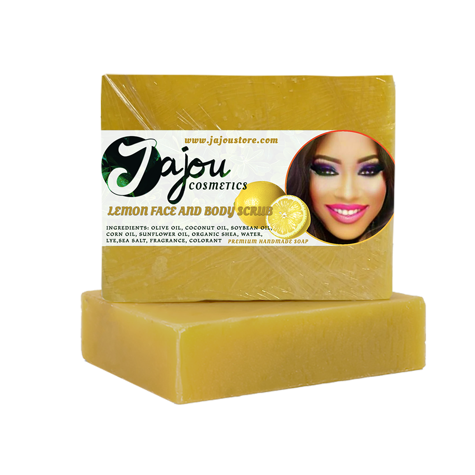 Jajoustore - Premium handmade Soap Lemon Face & Body Scrub Premium handmade Soap Lemon Face & Body Scrub 